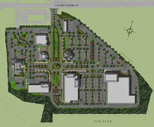 2D Site plan