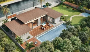 Exterior Vila Rendering