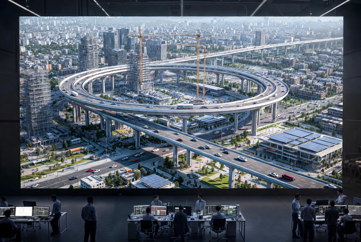 How 3D animation helps infrastructure planning with realistic architectural visualization