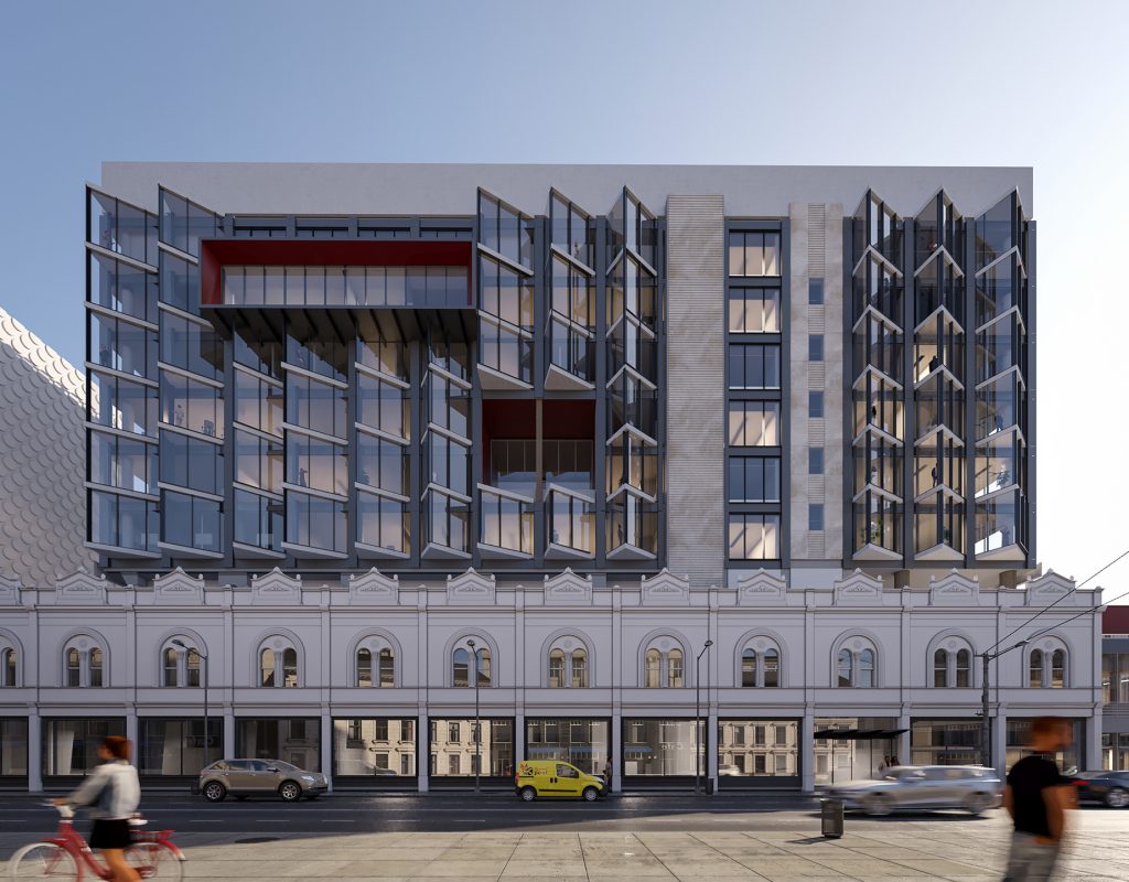 3D Architectural Exterior Rendering 1