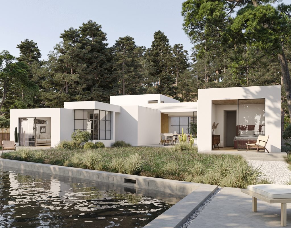 3D Architectural Exterior Rendering 2 3D Architectural Exterior Rendering